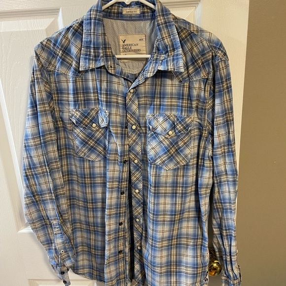 American Eagle button up - Picture 1 of 2